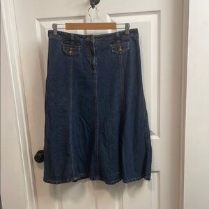 Women’s Denim Full Skirt